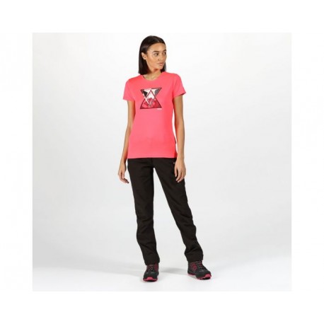 Damskie spodnie Geo Softshell II czarne