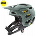 kask Uvex Revolt Mips - Moss Green/Black Matt