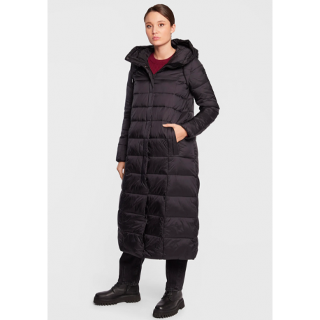 Płaszcz puchowy Czarny Regular Fit