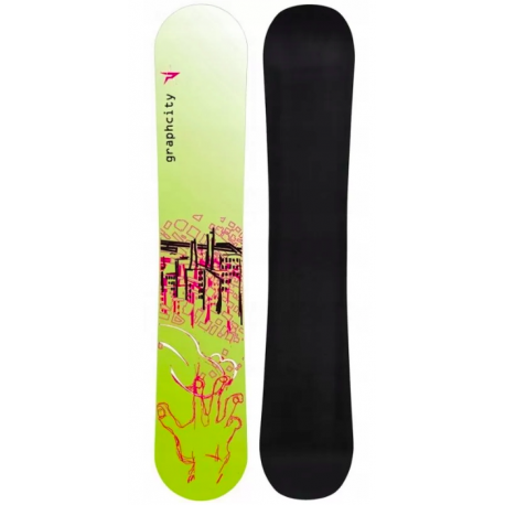 Snowboard Graphcity Green 155cm