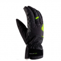 Męskie rękawice alpejskie Granit black-yellow Viking