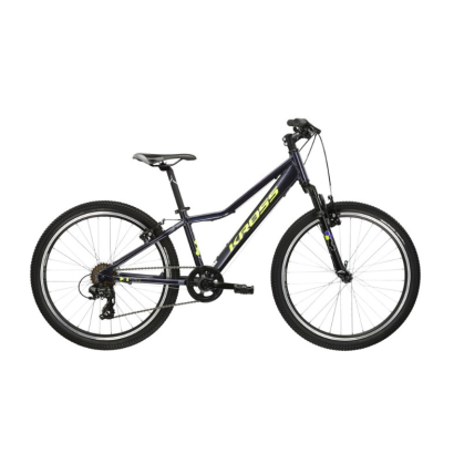 Kross Hexagon JR 1.0 granatowy / żółty / połysk 2024