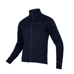 Bluza rowerowa męska Endura Singletrack Thermal FZ barra black
