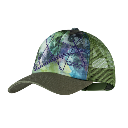 Czapka z daszkiem BUFF TRUCKER CAP CAMPAST GREEN L/XL -GREEN-L/XL-Standard