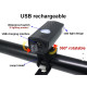 Zestaw lampek rowerowych led USB