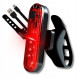 Lampka tylna rowerowa LED USB