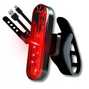Lampka tylna rowerowa LED USB